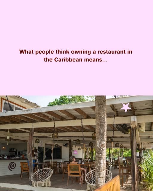 The terrace at Ohana